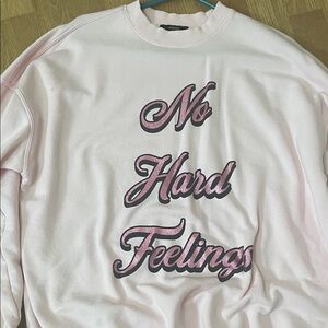Pink Graphic Sweatshirt